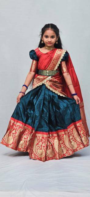 kids lehenga choli silk Kids clothing online wholesale